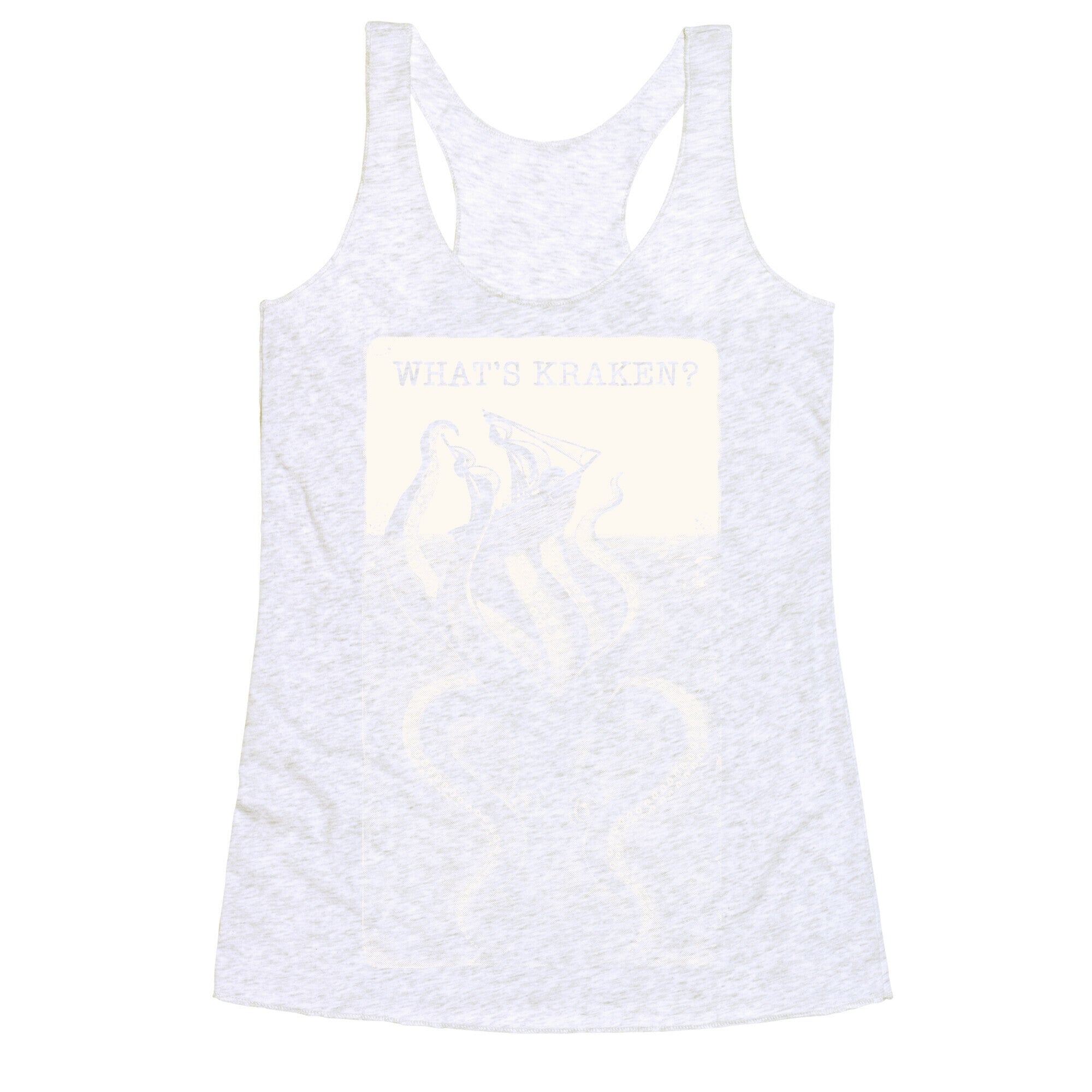 What's Kraken? Racerback Tank
